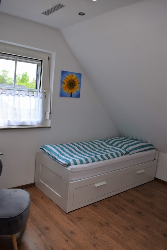 Ferienhaus Heideblüte - Schlafzimmer